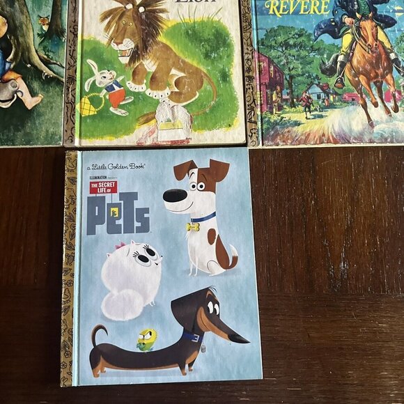 Vintage Golden Book Lot 16 1950s-70s Sesame Street Bugs Bunny Raggedy Ann Books - Picture 6 of 6